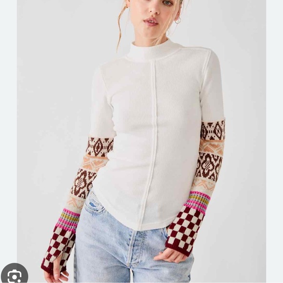 Free People “Gorgeous Thermal Cuff” - Picture 1 of 8